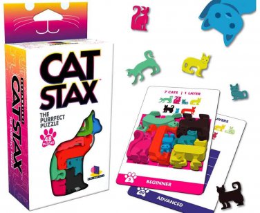 Cat Stax The Purrfect Packing Puzzle Game by Brainwright - For Curious Minds!