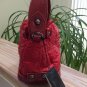 Authentic RoccoBarocco Top Handle Red 'Pillow' Embossed Bag and Wallet - NEW WITH TAGS!