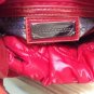 Authentic RoccoBarocco Top Handle Red 'Pillow' Embossed Bag and Wallet - NEW WITH TAGS!