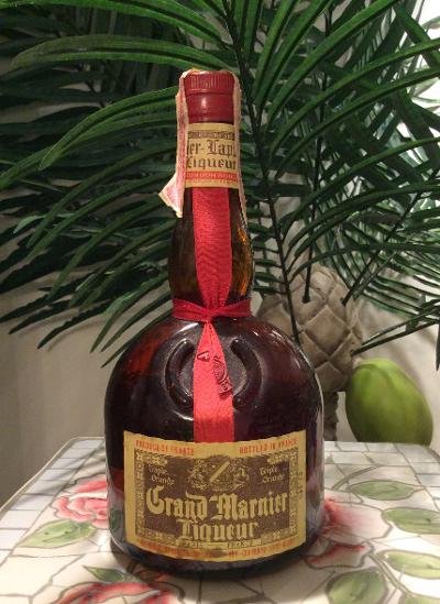 Grand Marnier Liqueur 1970's - Orange & Fine Old Cognac Brandy - Sealed!