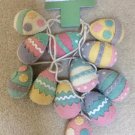HIP + HOP Easter Eggs Multi Color Felt 6 ft. Garland!