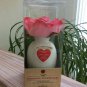 Hallmark Blooming Expressions Pink LOVE YOU LOTS Animated Blooming Flower!