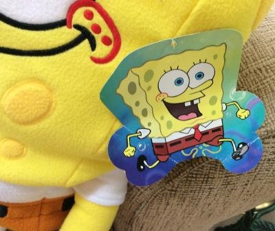 spongebob cuddle pillow