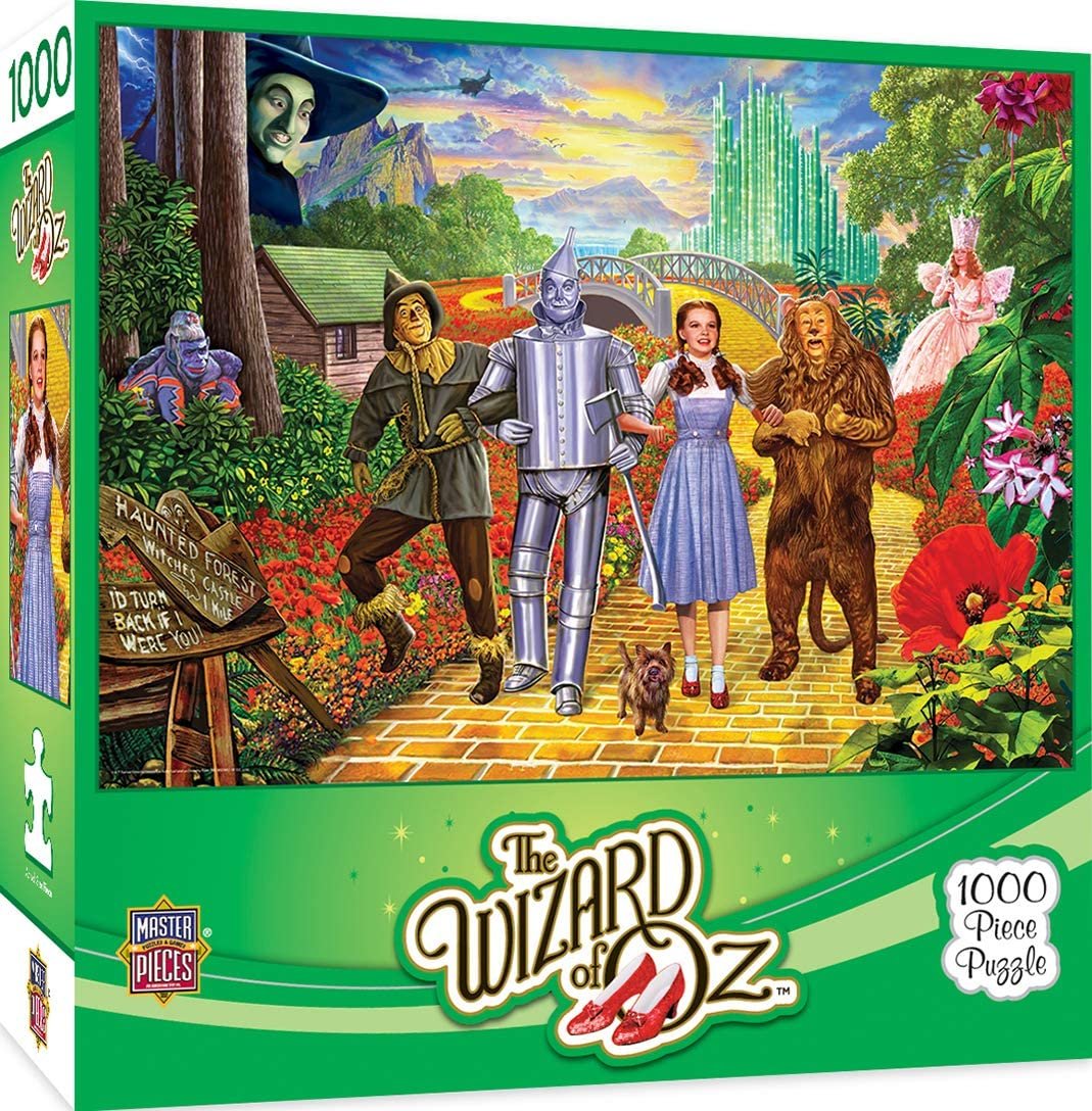 MasterPieces Wizard of Oz Jigsaw Puzzle 'Off to See The Wizard' - 1000 Pieces!