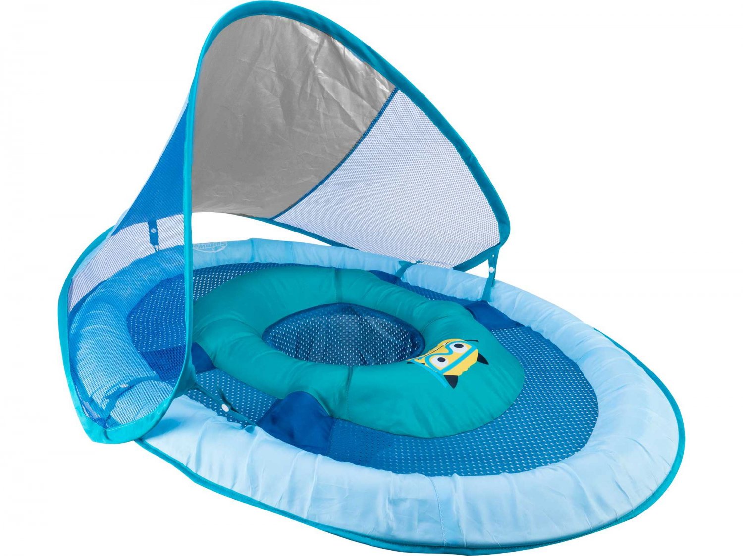 swimways baby spring float with canopy how to fold