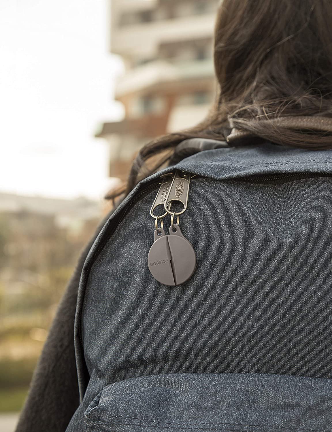 Bobino Zipper Clip 2 Pack Slate Keep your zippers closed!