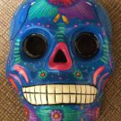 Mexican Skeleton Fiesta Dad of the Dead Ceramic Mask Wall Décor - Hand Made!
