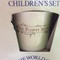 The World of Beatrix Potter 3 Piece Children's China Set by Royal Albert!
