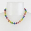 Betsey Johnson Rainbows and Unicorns Fireball Pave Collar Necklace - New with Tag!