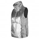 NEW BALANCE Women's Silver Shine Radiant Heat Half Zip Vest - Size S - NWT!