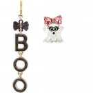 Betsey Johnson Halloween Collection 2020 'And Boo To You Ghost' Linear Mismatched Earrings - NWT!