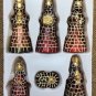 Holiday Living 6 Piece Polyresin Mosaic Nativity Figurine Set!