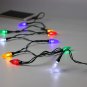 4X DCI Merry Christmas Lights Charging Cable for iPhone (2X) and Android (2X) - LEDs!