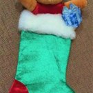 Disney Store Winnie The Pooh 3D Plush Christmas Stocking - NWT!