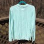 Tommy Bahama Silk Blend Marled Sands Crew 3635 Aquarius Cable Knit Sweater - Size XL!