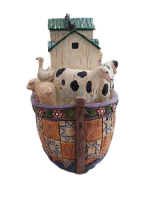 jim shore heartwood creek noah's ark