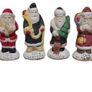 Vintage Santas From Around The World 12 Porcelain Figurines in Original Box from the 1970's!