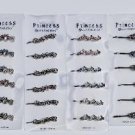 GLAMOUROUS Rhinestone Bobby Pin Barrettes by Princess Accessories - Lot of 36 pieces - Bridal, Prom!
