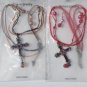 Wholesale Fashion Jewelry Rhinestone Cross Necklace & Earring Sets - Lot of 12 / 3 pc. Sets #12!