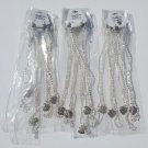 Wholesale Fashion Jewelry Silver Filigree Heart Necklace & Earring Sets -Lot of 12/3 piece Sets #12!