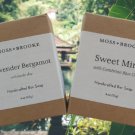 Moss + Brooke Handcrafted Bar Soap - Lavender Nergamot and Sweet Mint - Set of 2!