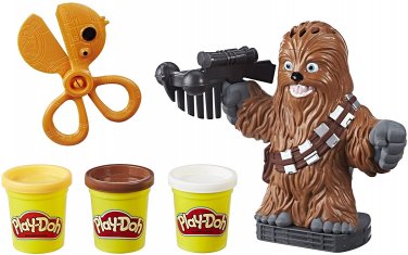 Play-Doh Star Wars Chewbacca Play Set, 2 oz. Cans of 3 Non-Toxic Colors!