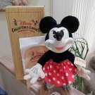 Vintage 1989 Walt Disney Collectible Classics 17" Woodsculpt Series Minnie Mouse #15018 by Applause!