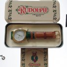 Vintage  Limited Edition Rudolph The Red-Nosed Reindeer Wrist Watch NWT by Accent International!