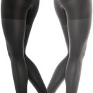 SPANX Assets Red Hot Label Reversible Shaping Tights (1839) , Black/Dark Gray, Size 5/E!