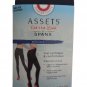 SPANX Assets Red Hot Label Reversible Shaping Tights (1839) , Black/Dark Gray, Size 5/E!