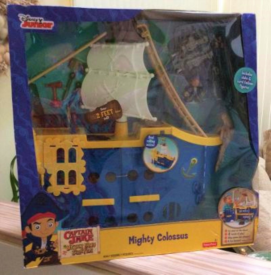 jake and the neverland pirates mighty colossus ship