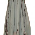 Vintage American Rag Bohemian Necklace Smocked Bodice Hand-dyed Fresno Sundress - Sz XL - NWTS!