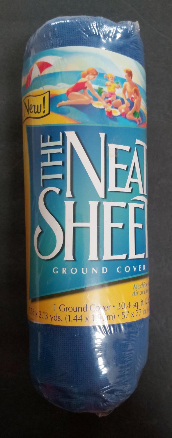 The Neat Sheet Beach Blanket New & Improved 57 x 77, Single Roll!