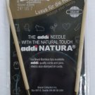 addi Knitting Needle Circular Natura Bamboo Skacel Blue Cord 24 inch (40cm) Size US 7!