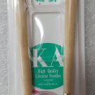 KA Knitting Needle Circular Natural Bamboo 24 inch (61cm) Size US 17/12mm!
