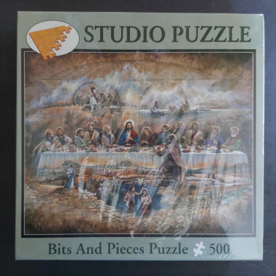 Bits and Pieces The Last Supper 500 Piece Jigsaw Puzzle by Ruane ...