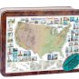 Lighthouses of the United States - 550pc Tin Boxed Jigsaw Puzzle by Channel Craft - Sealed!