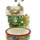 Department 56 M&M Lighted Christmas Bakery House with Candy Bowl #56.59318!