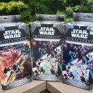 STAR WARS Miniatures STARSHIP BATTLES - Base Set - Booster Packs - Lot of 3 - SEALED!