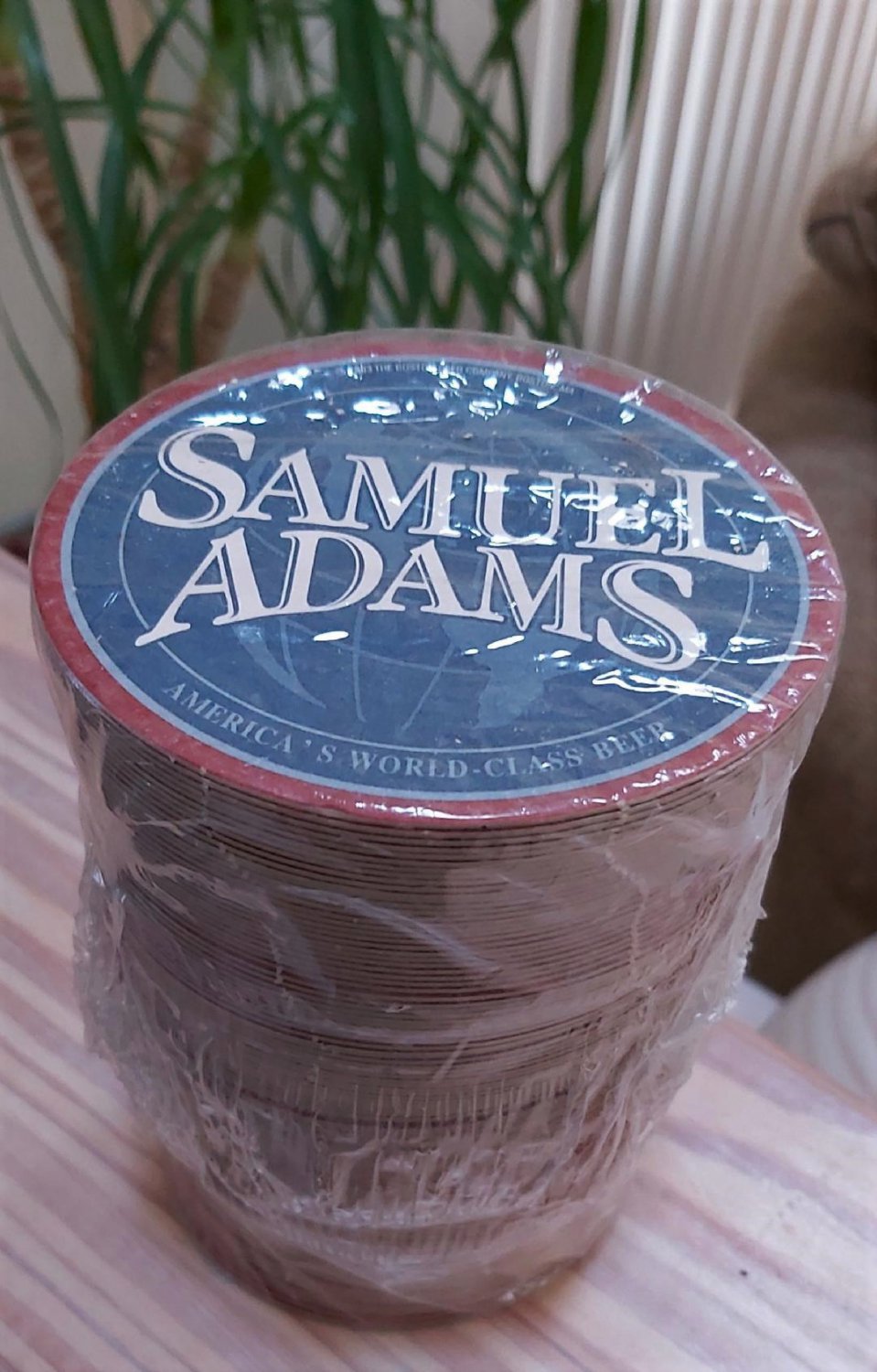 SAMUEL ADAMS / SAM ADAMS LIGHT Double-Sided Cardboard Coasters - Lot of ...