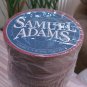 SAMUEL ADAMS / SAM ADAMS LIGHT Double-Sided Cardboard Coasters - Lot of 124 pieces - Sealed!