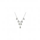 Swarovski Flying Necklace 973787 - Aurora Borealis Comet Argent Light Crystal Balls - New with Tag!