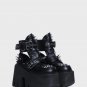 Widow Punk Paradox Platform Ankle Boots - Size 8 - New no Box!