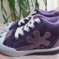 POLLIWALKS KIDS "TOYS FOR FEET" Purple Suede Hi-Top Sneaker Shoes - Size 8 - NEW!