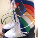 Tecnica Moon Boot Icon Rainbow Lace-Up Snow Boots - Size 7/8.5 - New!