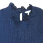 Time and Tru Women's Navy Blue Eyelet Smocked Boho Dress - Size XL - NWT!