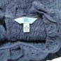 Time and Tru Women's Navy Blue Eyelet Smocked Boho Dress - Size XL - NWT!