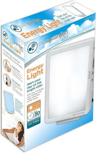 PureGuardian 10,000 LUX Full Spectrum Energy Light - Customizable Light Therapy Intensity,Timer!