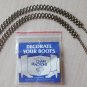 Vintage SG D'OR Goldtone Multi-size 'Chain Reaction' Boot Chain Set of 2 - from 1978 - New!