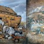 Bits and Pieces Noah's Ark & The Last Supper 500 Piece Jigsaw Puzzles - Ruane Manning - Sealed!